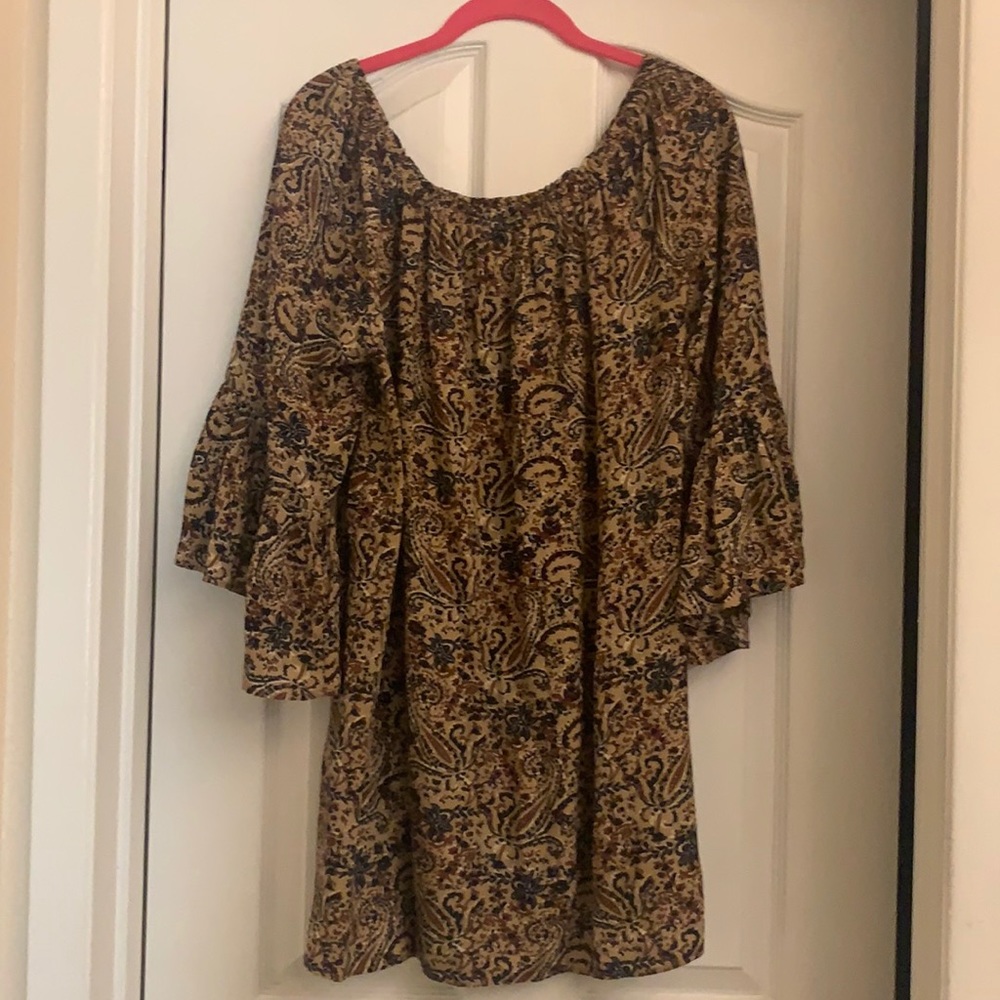 Boho Off Shoulder Dress